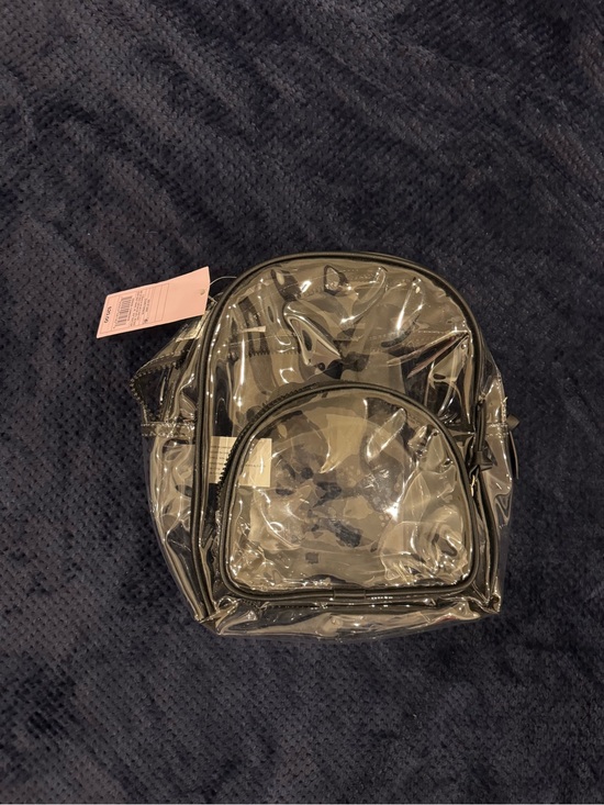 wild fable Handbags - NWT wild fable Clear Mini Backpack with Black Trim